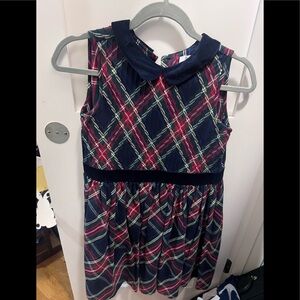 Brooks Brothers Fleece Girls Plaid Dress